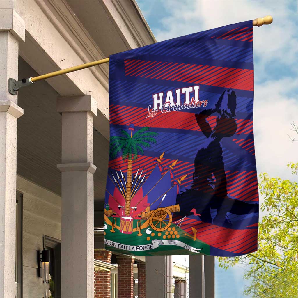 Afro-Haiti Football Les Grenadiers Garden Flag Echoes of History - African Pride