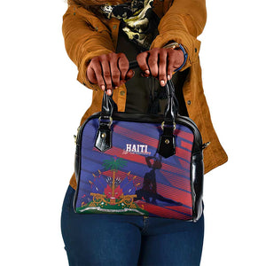 Afro-Haiti Football Les Grenadiers Shoulder Handbag Echoes of History - African Pride