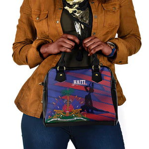 Afro-Haiti Football Les Grenadiers Shoulder Handbag Echoes of History - African Pride