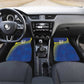 Afro-Curacao Football Custom Car Mats Korsou Blue Wave - Making History - African Pride
