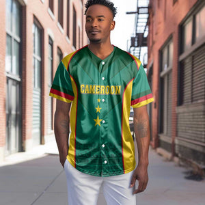 Custom Cameroon Football Baseball Jersey Nations Cup 2024 Les Lions Indomptables