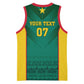 Custom Cameroon Football Basketball Jersey Nations Cup 2024 Les Lions Indomptables LT7