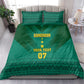 Custom Cameroon Football Bedding Set Nations Cup 2024 Les Lions Indomptables