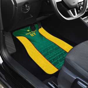 Custom Cameroon Football Car Mats Nations Cup 2024 Les Lions Indomptables