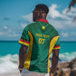 Custom Cameroon Football Hawaiian Shirt Nations Cup 2024 Les Lions Indomptables
