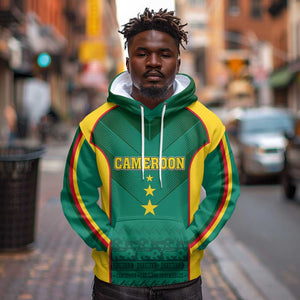 Custom Cameroon Football Hoodie Nations Cup 2024 Les Lions Indomptables