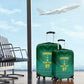 Custom Cameroon Football Luggage Cover Nations Cup 2024 Les Lions Indomptables