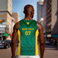 Custom Cameroon Football Men Tank Top Nations Cup 2024 Les Lions Indomptables
