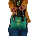 Custom Cameroon Football Shoulder Handbag Nations Cup 2024 Les Lions Indomptables