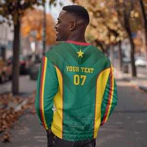 Custom Cameroon Football Sweatshirt Nations Cup 2024 Les Lions Indomptables