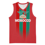 Custom Morocco Football Basketball Jersey Nations Cup 2024 Atlas Lions LT7