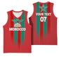 Custom Morocco Football Basketball Jersey Nations Cup 2024 Atlas Lions LT7