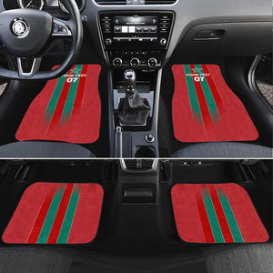 Custom Morocco Football Car Mats Nations Cup 2024 Atlas Lions