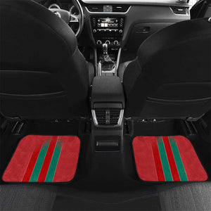 Custom Morocco Football Car Mats Nations Cup 2024 Atlas Lions