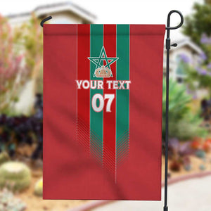 Custom Morocco Football Garden Flag Nations Cup 2024 Atlas Lions