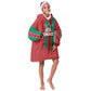 Custom Morocco Football KId Wearable Blanket Hoodie Nations Cup 2024 Atlas Lions