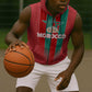 Custom Morocco Football Sleeveless Zip Hoodie Nations Cup 2024 Atlas Lions - African Pride