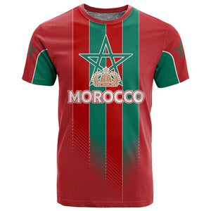 Custom Morocco Football T shirt Nations Cup 2024 Atlas Lions