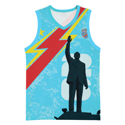 DR Congo WC2026 Custom Basketball Jersey Lumumba Eva Inspired