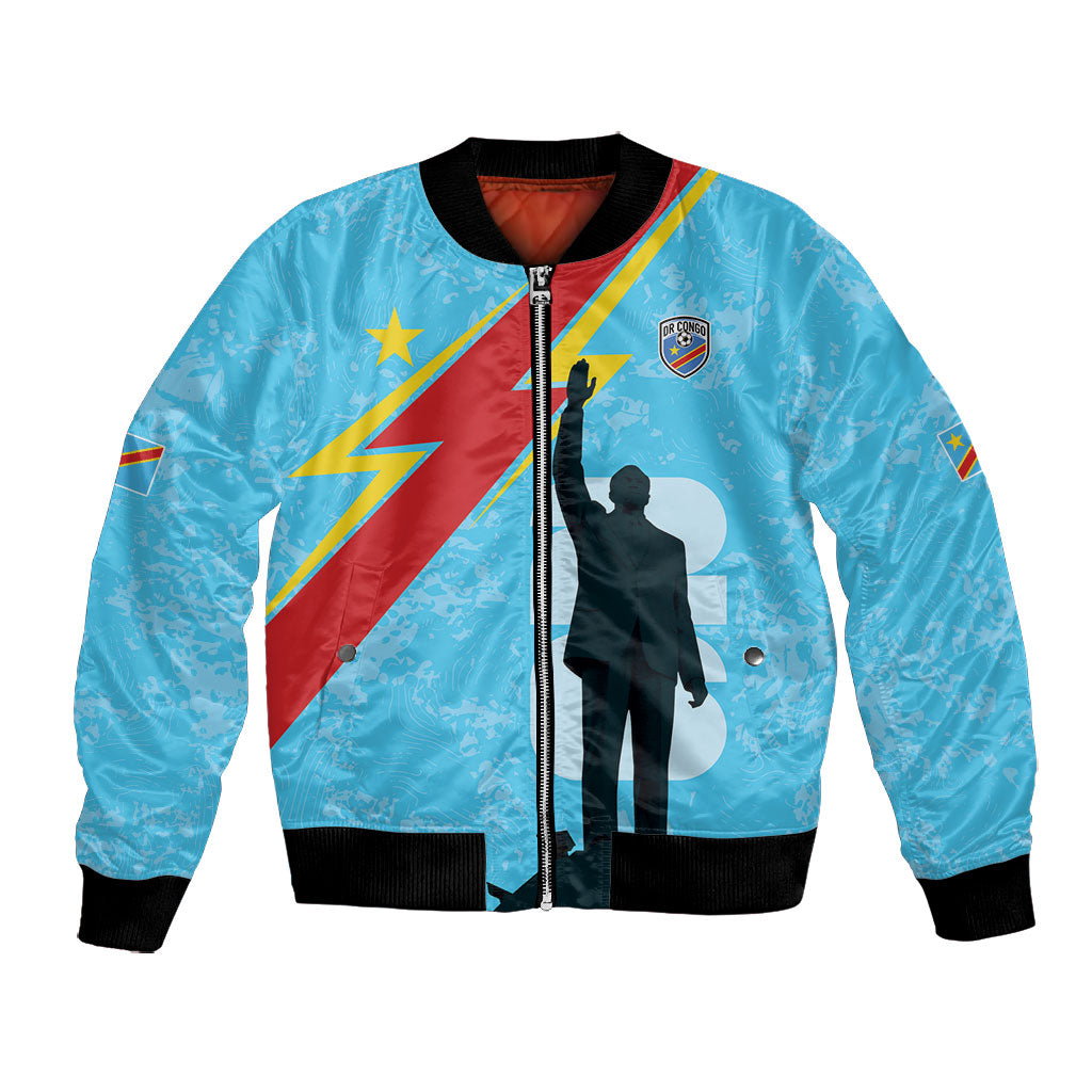 DR Congo WC2026 Custom Bomber Jacket Lumumba Eva Inspired