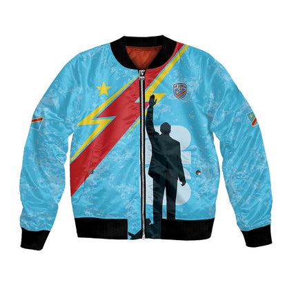 DR Congo WC2026 Custom Bomber Jacket Lumumba Eva Inspired