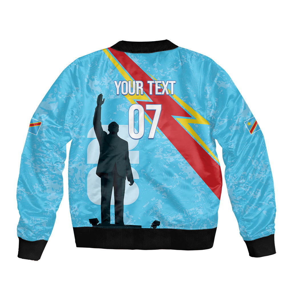 DR Congo WC2026 Custom Bomber Jacket Lumumba Eva Inspired