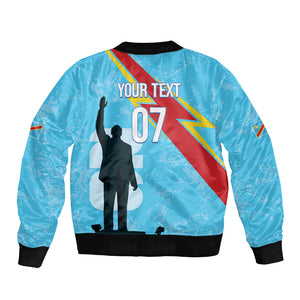 DR Congo WC2026 Custom Bomber Jacket Lumumba Eva Inspired