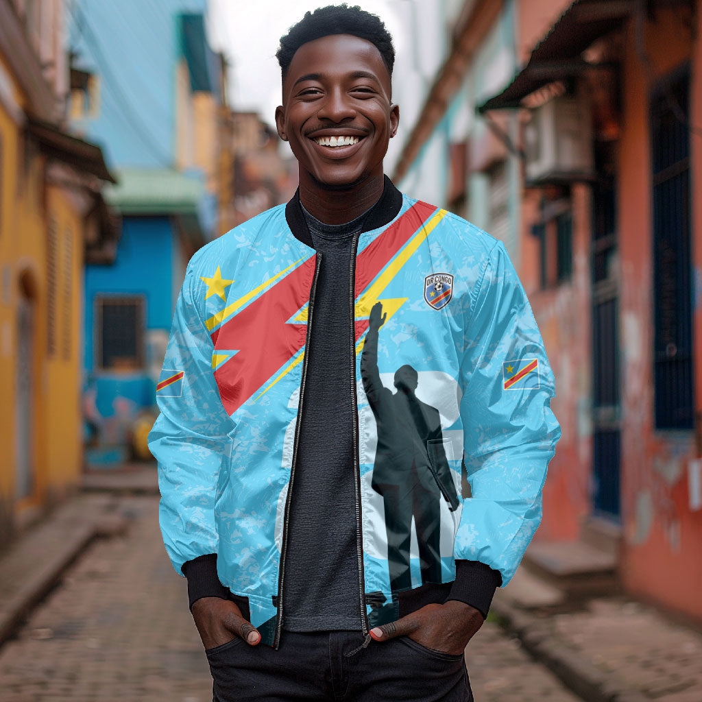 DR Congo WC2026 Custom Bomber Jacket Lumumba Eva Inspired