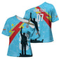 DR Congo WC2026 Custom Cross Shoulder Shirt Lumumba Eva Inspired