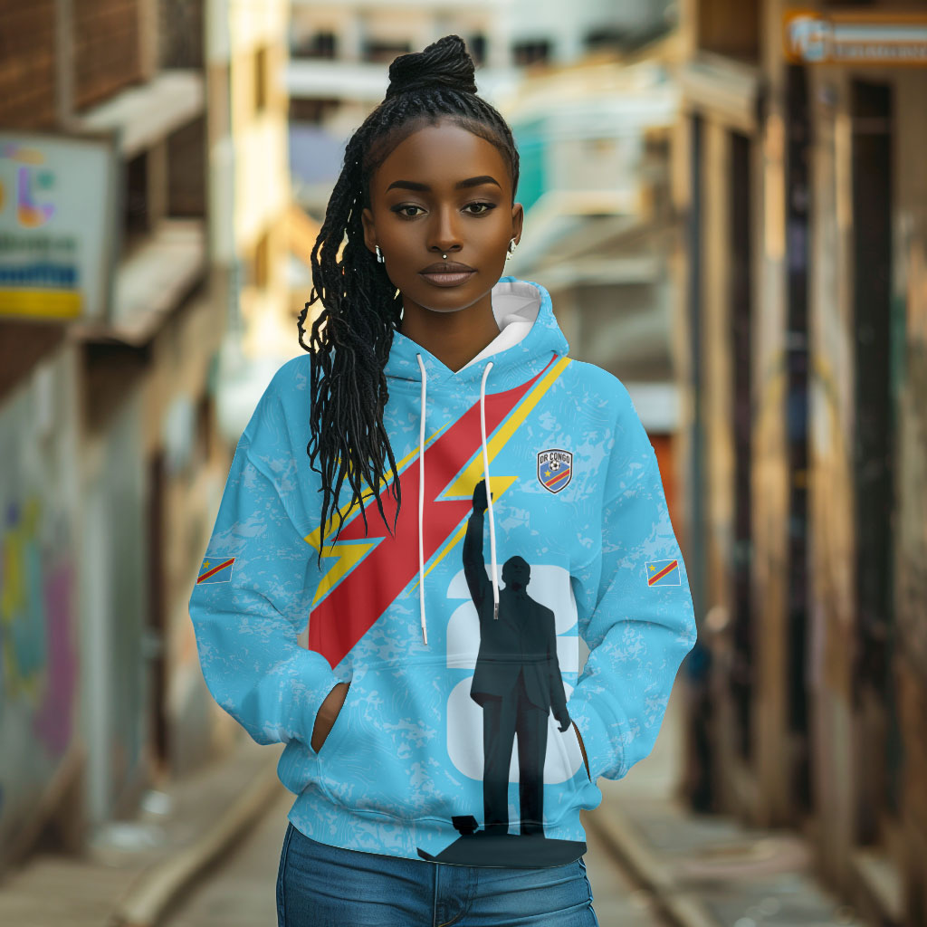 DR Congo WC2026 Custom Hoodie Lumumba Eva Inspired
