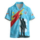 DR Congo WC2026 Custom Kid Hawaiian Shirt Lumumba Eva Inspired