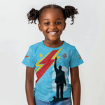 DR Congo WC2026 Custom Kid T shirt Lumumba Eva Inspired