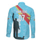 DR Congo WC2026 Custom Long Sleeve Button Shirt Lumumba Eva Inspired