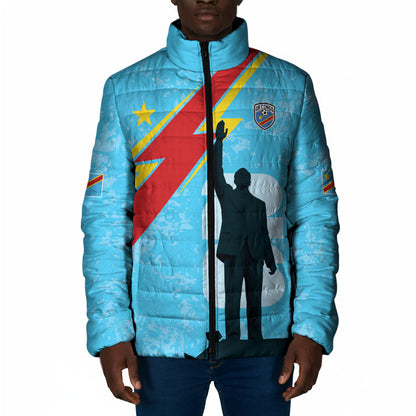 DR Congo WC2026 Custom Padded Jacket Lumumba Eva Inspired