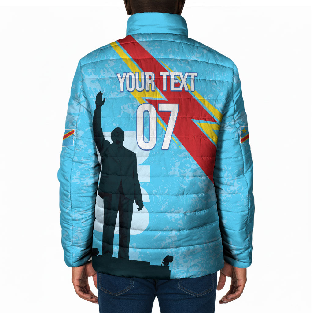 DR Congo WC2026 Custom Padded Jacket Lumumba Eva Inspired
