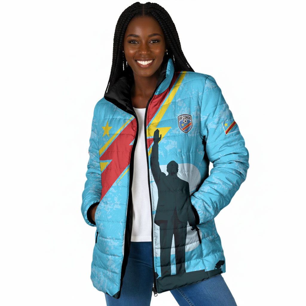 DR Congo WC2026 Custom Padded Jacket Lumumba Eva Inspired