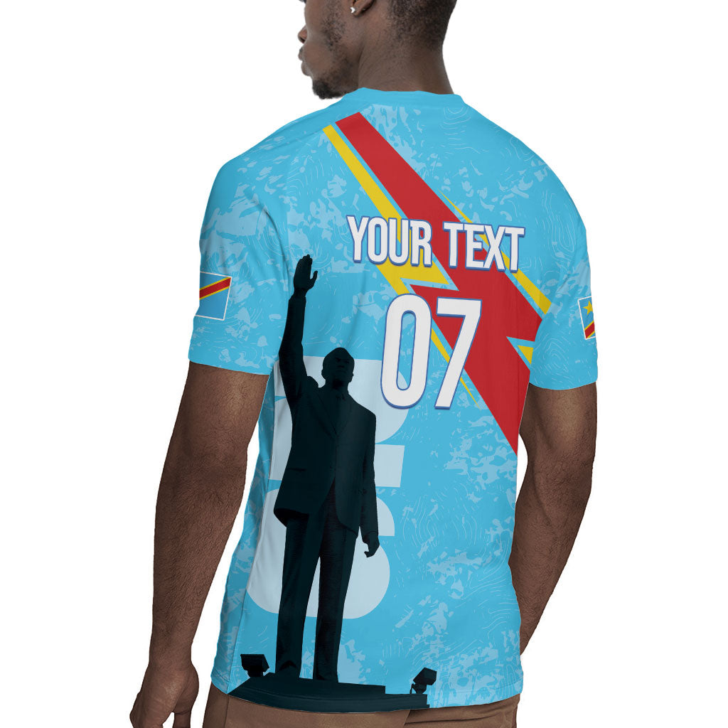 DR Congo WC2026 Custom Rugby Jersey Lumumba Eva Inspired