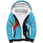 DR Congo WC2026 Custom Sherpa Hoodie Lumumba Eva Inspired
