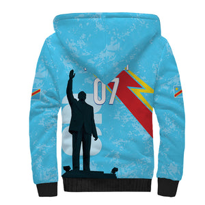DR Congo WC2026 Custom Sherpa Hoodie Lumumba Eva Inspired