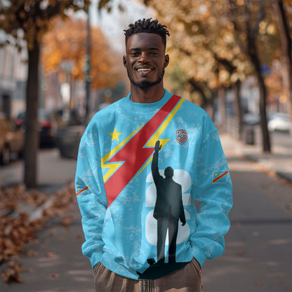 DR Congo WC2026 Custom Sweatshirt Lumumba Eva Inspired