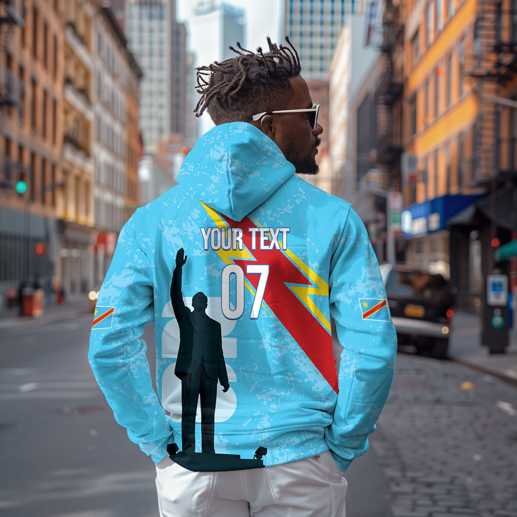 DR Congo WC2026 Custom Zip Hoodie Lumumba Eva Inspired