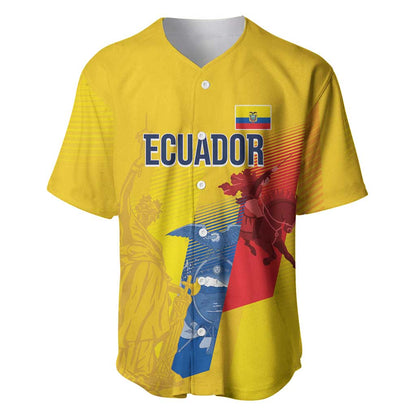Ecuador Football Custom WC2026 Baseball Jersey Historical Symbols - African Pride