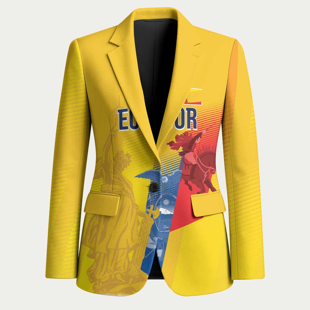 Ecuador Football Custom WC2026 Blazer Historical Symbols - African Pride