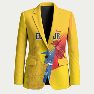 Ecuador Football Custom WC2026 Blazer Historical Symbols - African Pride