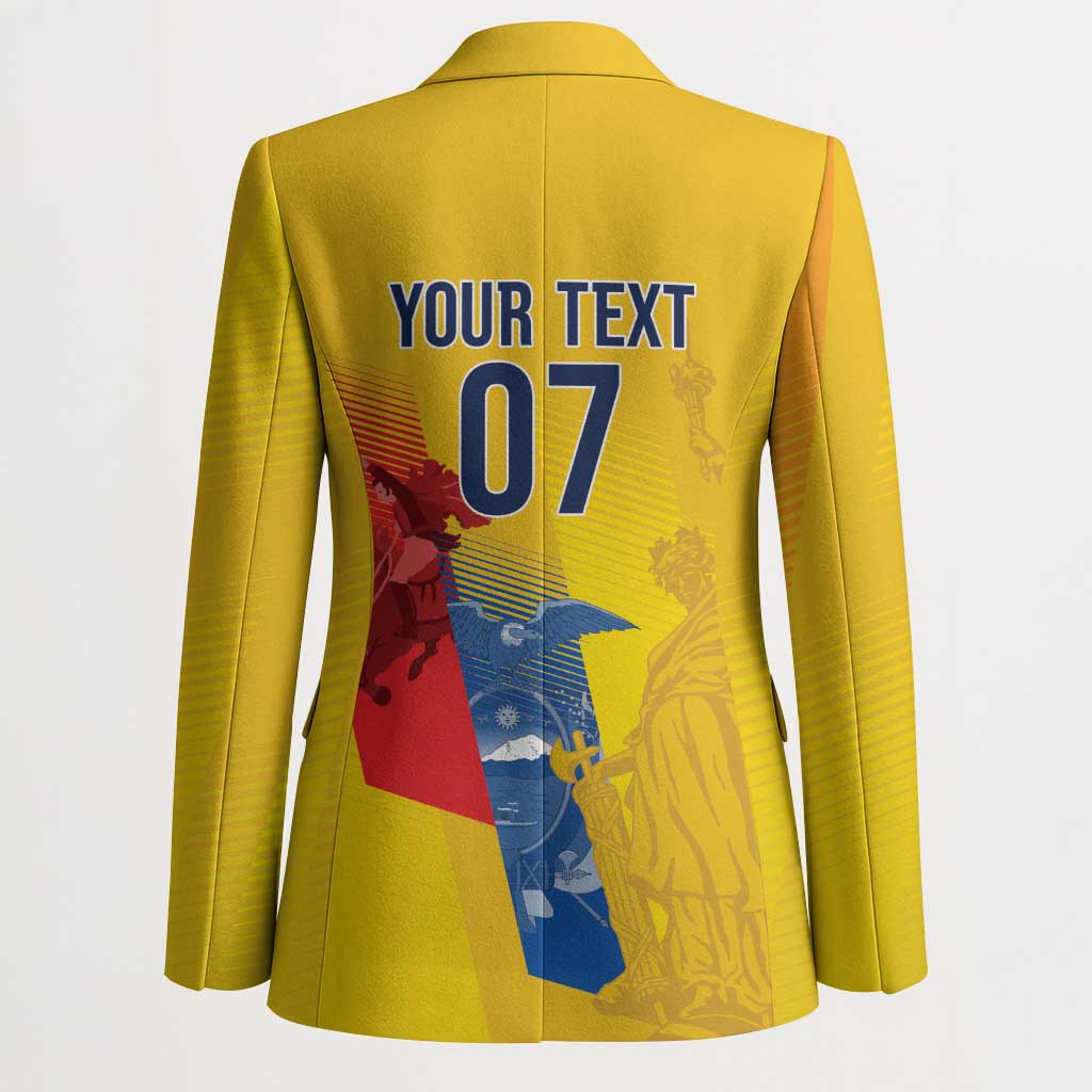 Ecuador Football Custom WC2026 Blazer Historical Symbols - African Pride