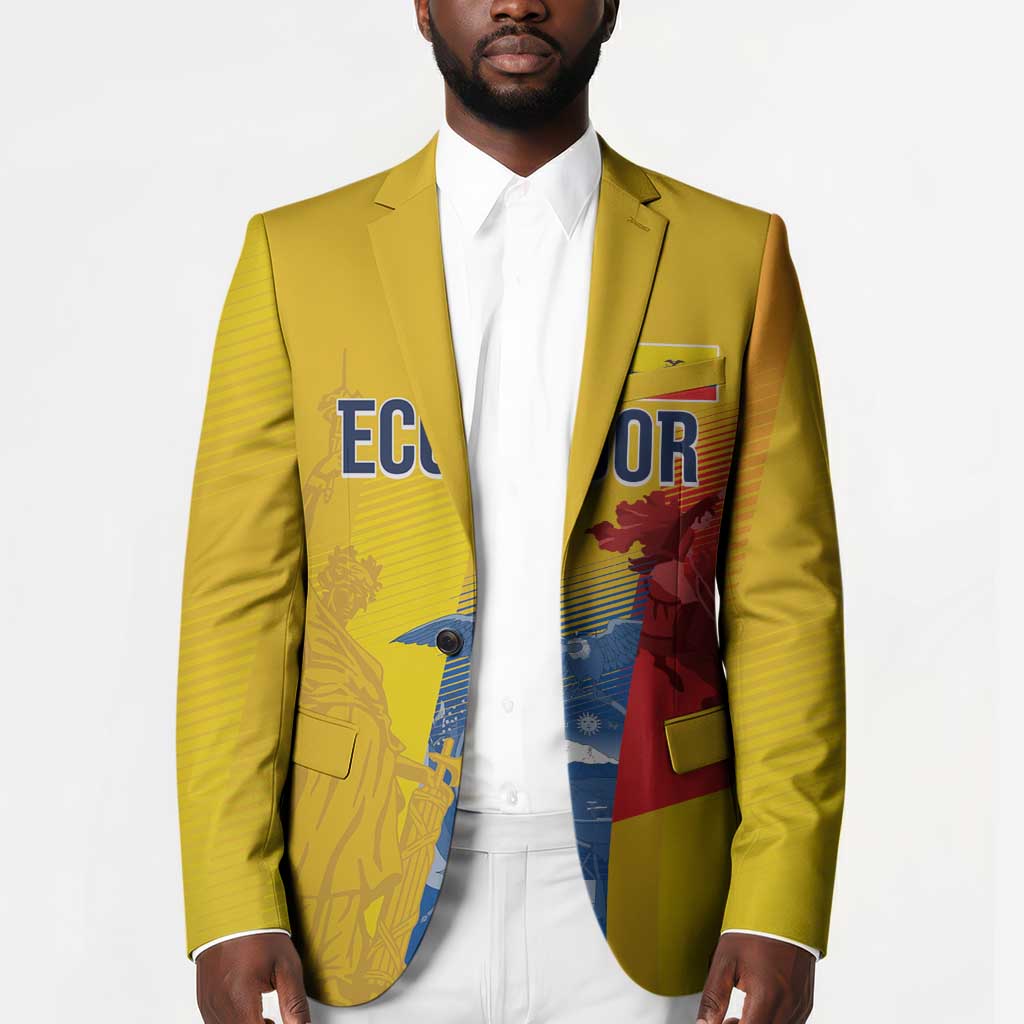 Ecuador Football Custom WC2026 Blazer Historical Symbols - African Pride