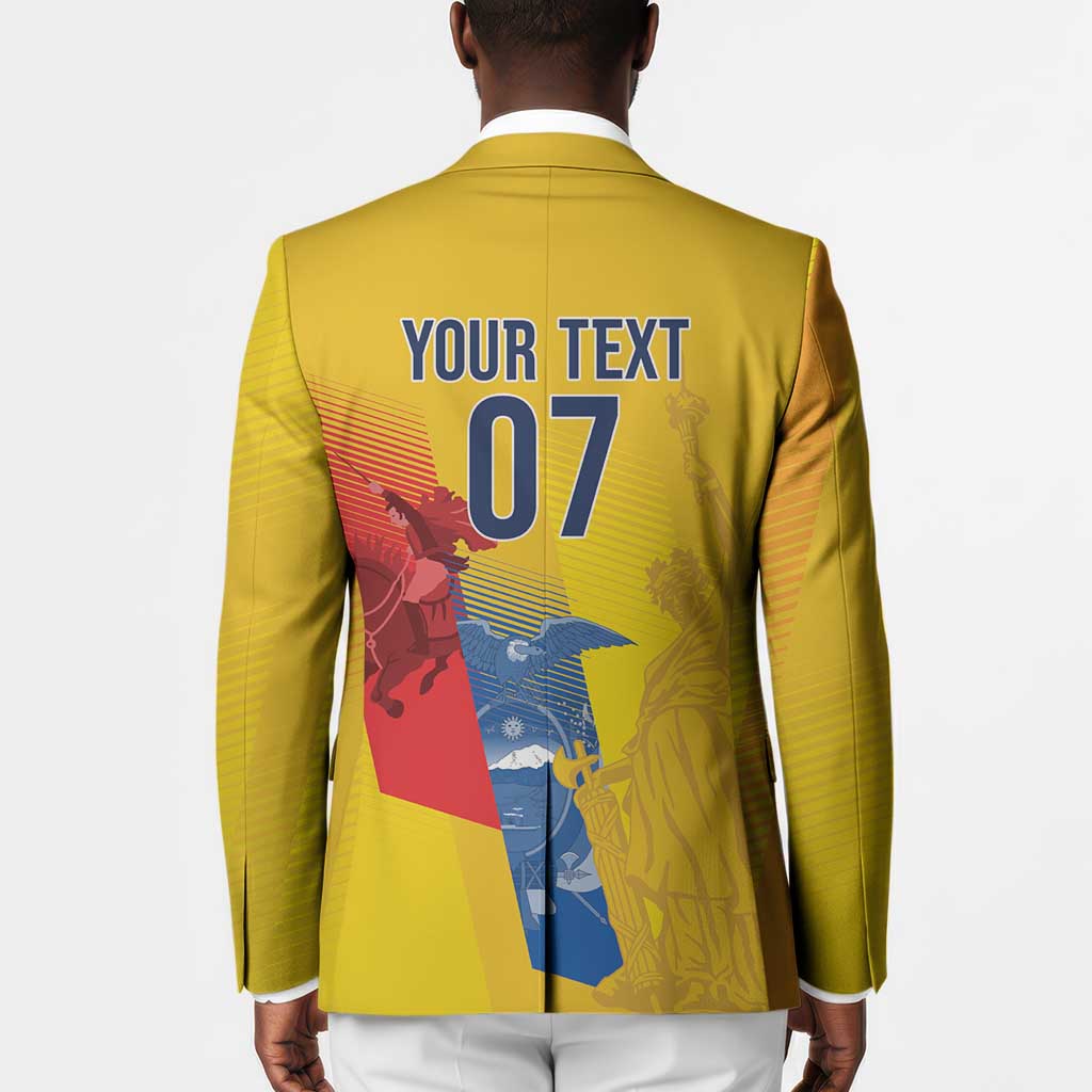 Ecuador Football Custom WC2026 Blazer Historical Symbols - African Pride
