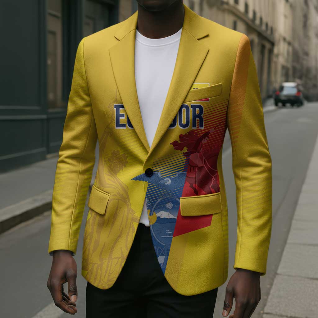 Ecuador Football Custom WC2026 Blazer Historical Symbols - African Pride