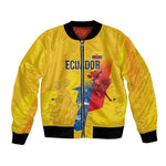 Ecuador Football Custom WC2026 Bomber Jacket Historical Symbols - African Pride