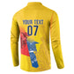 Ecuador Football Custom WC2026 Button Sweatshirt Historical Symbols